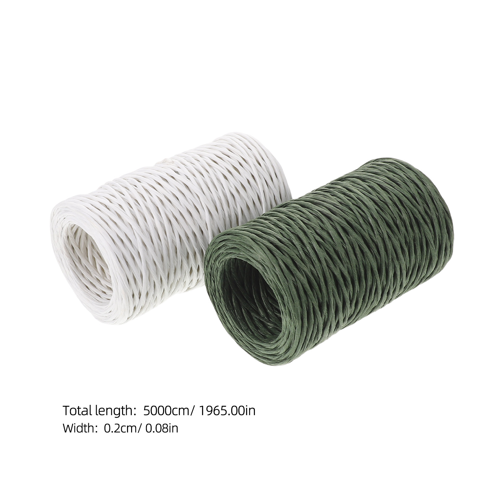 2 role papieru owijanego drute – Wire Stem Florist recenzja i cena