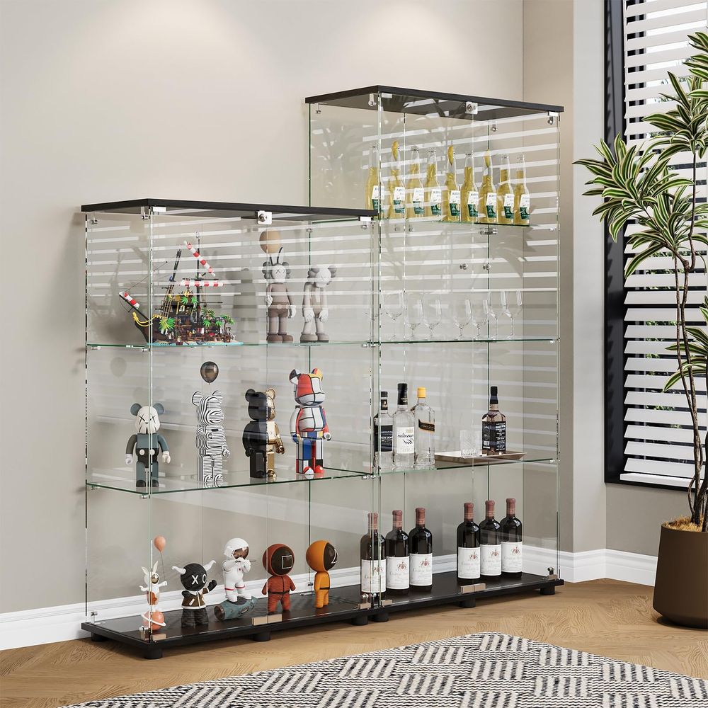 Witryna z 4 półkami, podwójnym – B & J Florist Supply Linwood recenzja i cena