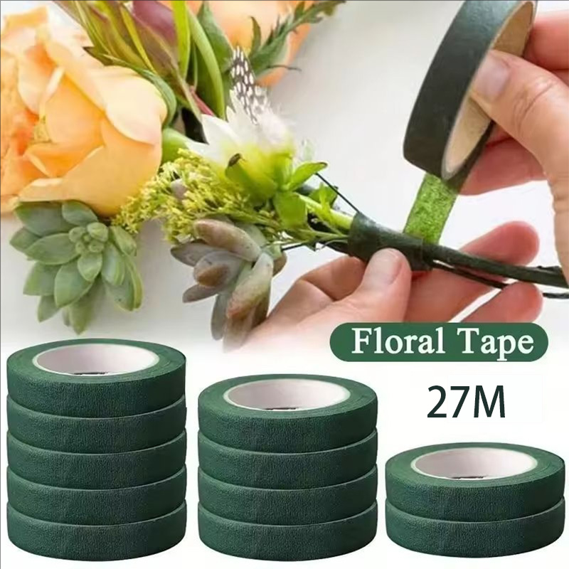 Taśma florystyczna 30 jardów 1 – Floral Tape Green recenzja i cena