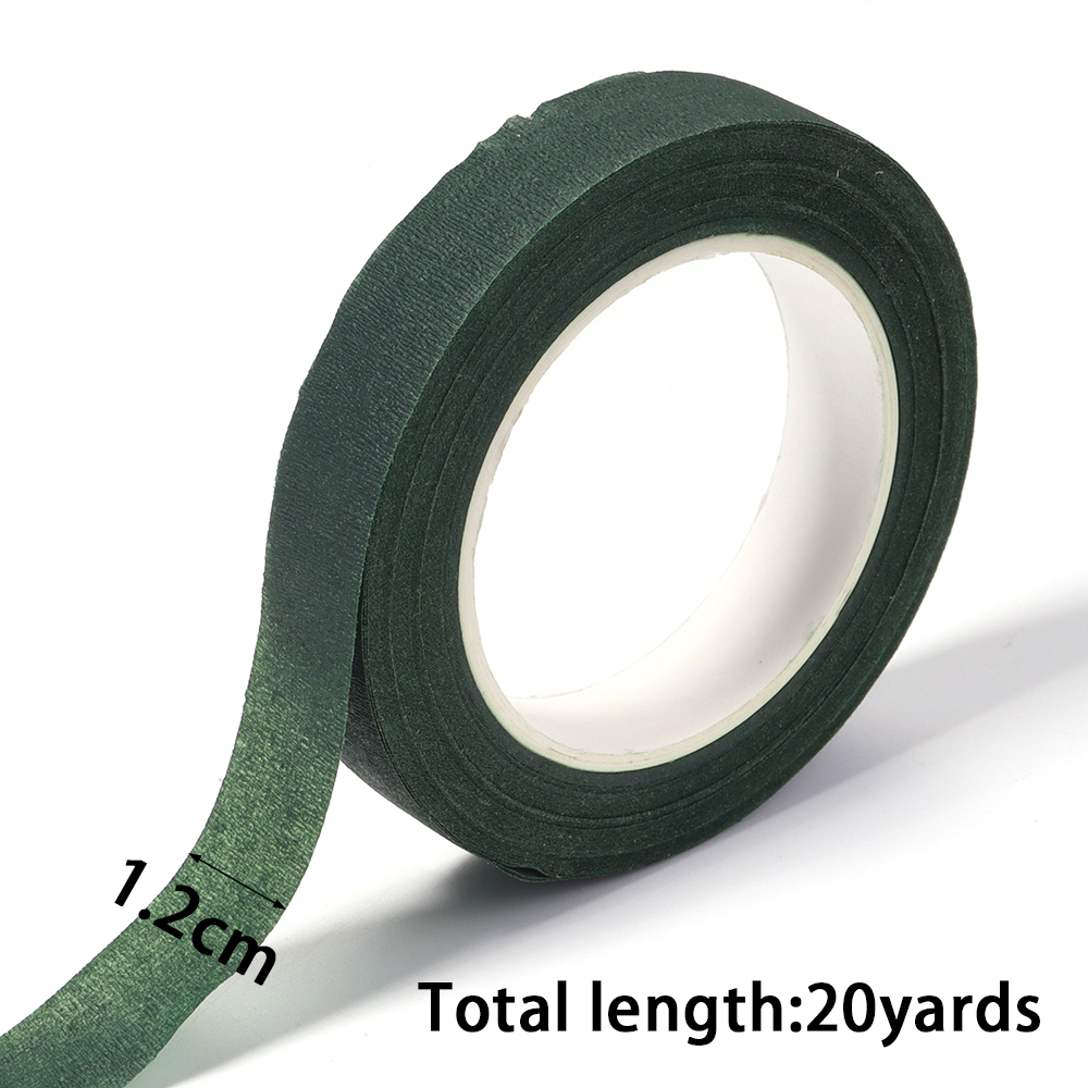 20 jardów/rolki zielono-brązow – Floral Tape Green recenzja i cena