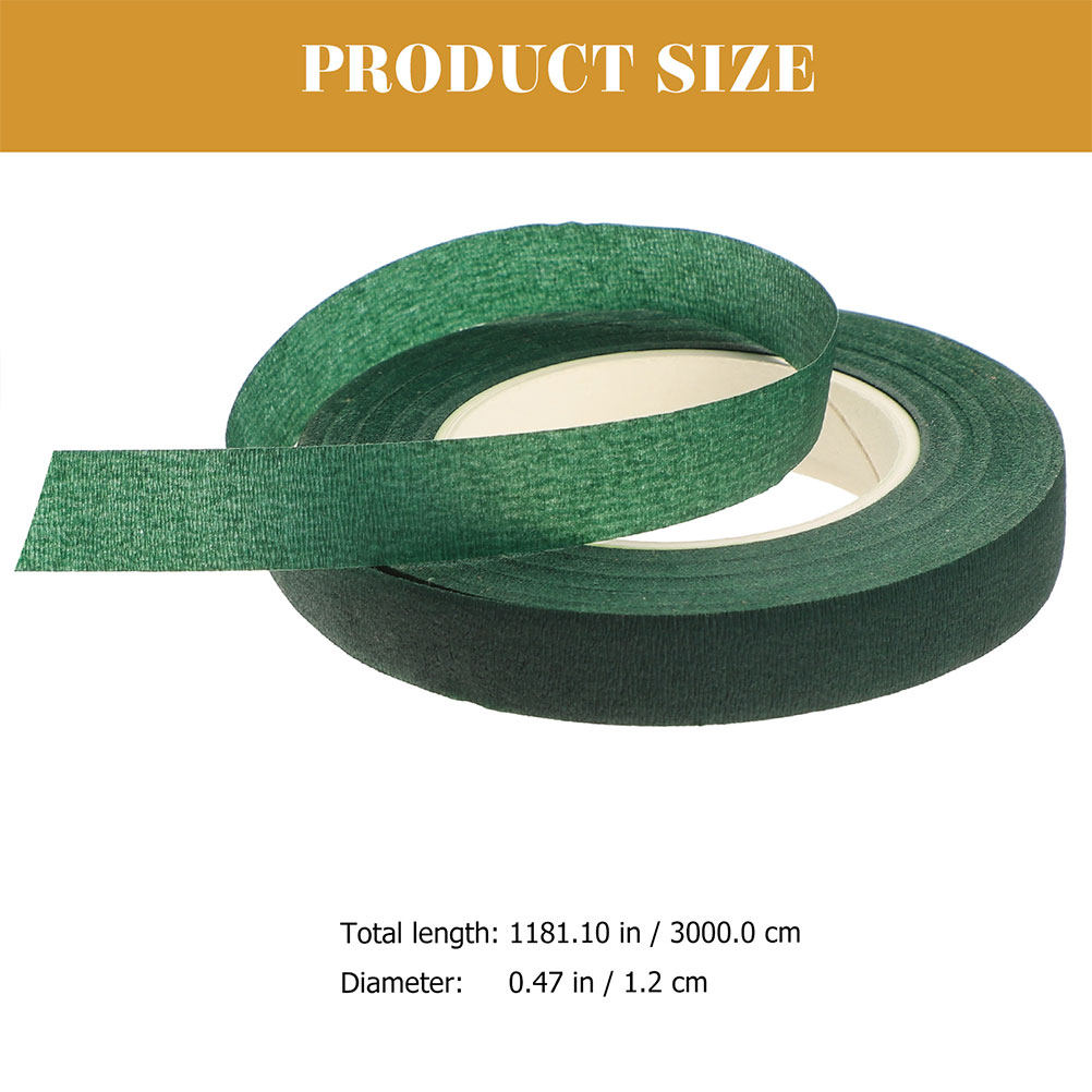 2 rolki zielonej taśmy w kwiat – Floral Tape Green recenzja i cena