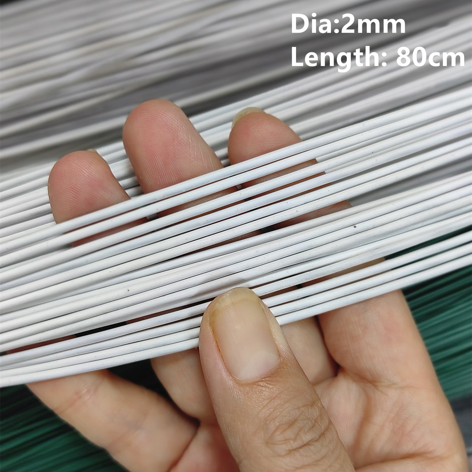 2 #   2mm/1.2mm 30szt 80cm Dłu – Wire Stem Florist recenzja i cena